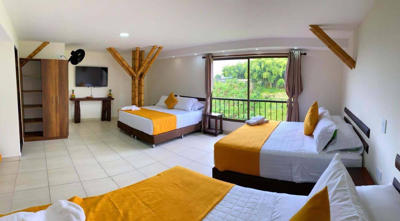 La Victoria Hotel Campestre Quimbaya Buitenkant foto