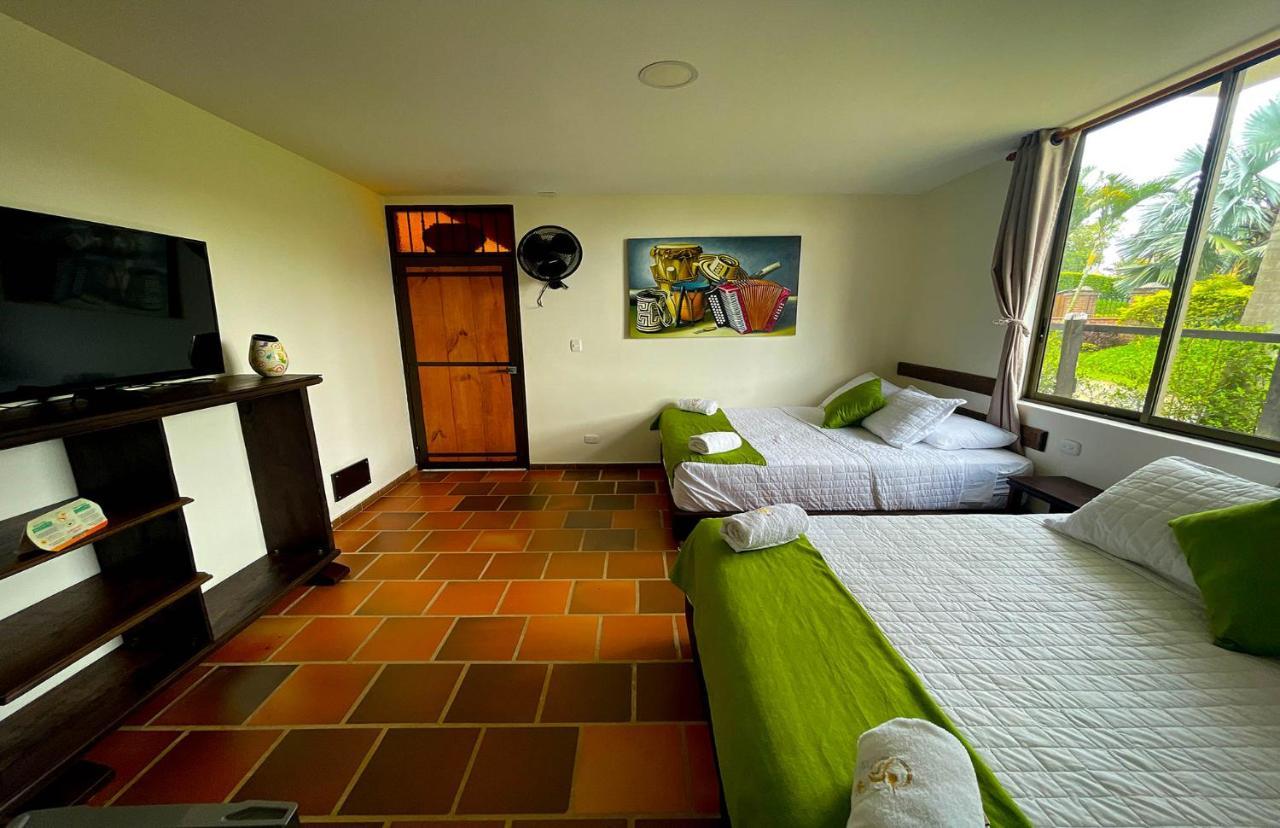 La Victoria Hotel Campestre Quimbaya Buitenkant foto