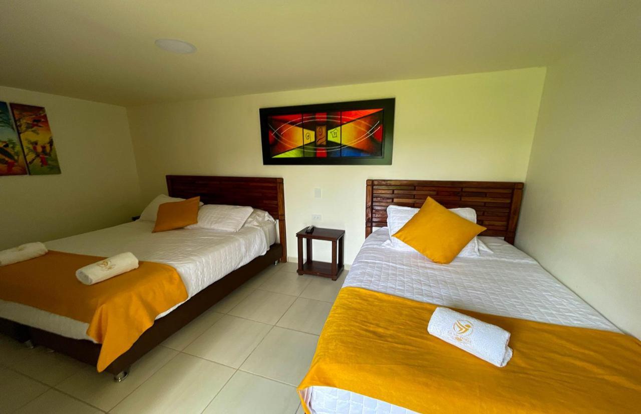 La Victoria Hotel Campestre Quimbaya Buitenkant foto